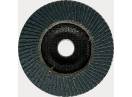 Vand Disc lamelar frontal, zirconiu, TAF-LPZ6, curbat, 125×22.23 mm, pentru metale